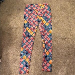 Lularoe print leggings